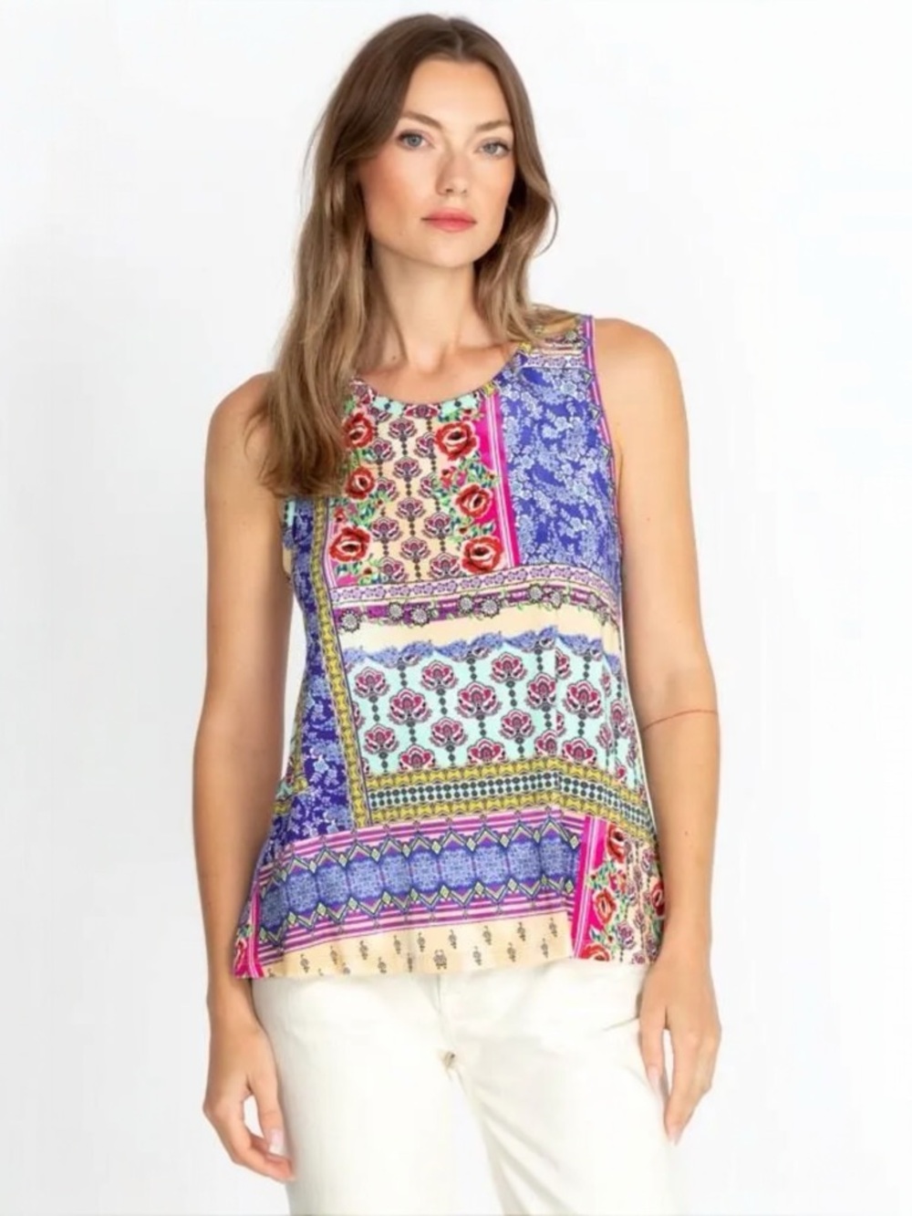 JOHNNY WAS • Franco Swing Tank in Multi